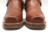 RE/DONE Cavalry Harness Boots Caramel Burnished Leather Size 38