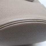 Celine Bucket 16 Bag Taupe Grained Leather Crossbody