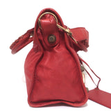 Balenciaga Giant City Bag Red Leather