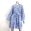 Lisa Marie Fernandez Wide Sleeve Striped Mini Dress Blue/White Size 1