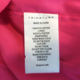 Trina Turk Lupine Sequined Checkerboard Mini Dress Pink & Green Size 6 NEW