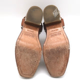 RE/DONE Cavalry Harness Boots Caramel Burnished Leather Size 38