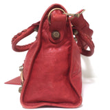 Balenciaga Giant City Bag Red Leather