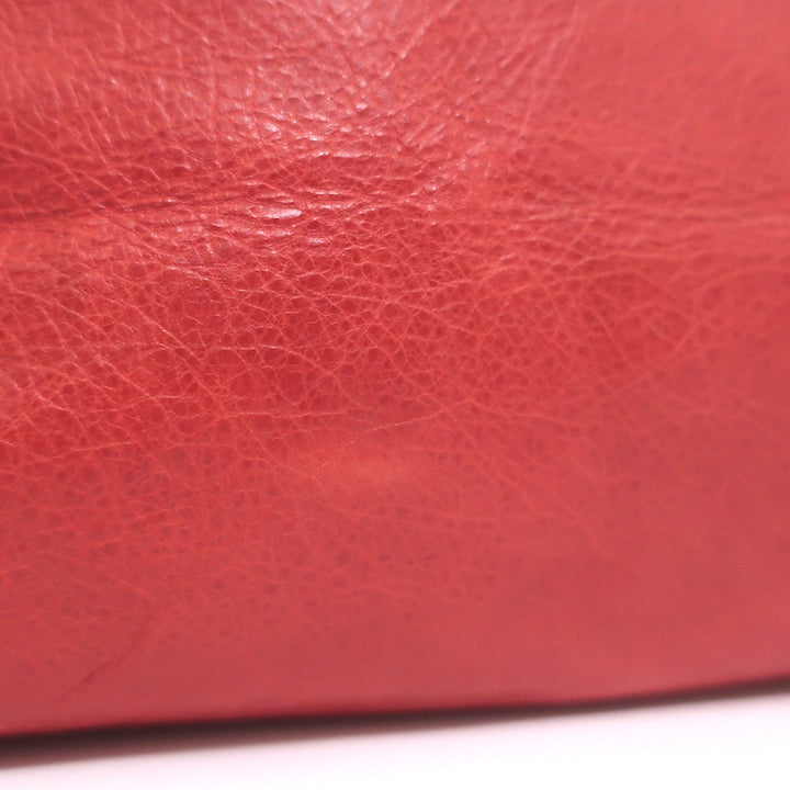 Balenciaga Giant City Bag Red Leather