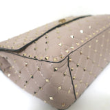 Valentino Large Rockstud Spike Chain Strap Bag Poudre Leather