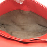 Bottega Veneta Olimpia Intrecciato Leather Small Crossbody Bag Red