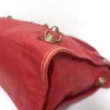 Balenciaga Giant City Bag Red Leather