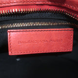 Balenciaga Giant City Bag Red Leather