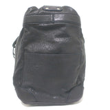 Balenciaga Top Lock Extra Large Shoulder Bag Dark Navy Leather