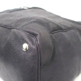 Balenciaga Top Lock Extra Large Shoulder Bag Dark Navy Leather