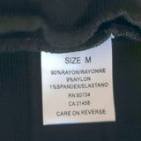 Herve Leger Cold Shoulder Bandage Mini Dress Black Size Medium