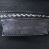 Balenciaga Top Lock Extra Large Shoulder Bag Dark Navy Leather