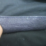 Balenciaga Top Lock Extra Large Shoulder Bag Dark Navy Leather