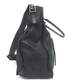 Balenciaga Tube Tote Black Leather Large Shoulder Bag