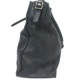 Balenciaga Tube Tote Black Leather Large Shoulder Bag