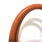 Hermes Shoulder Birkin 42 JPG Orange Clemence Leather Palladium Hardware