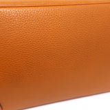 Hermes Shoulder Birkin 42 JPG Orange Clemence Leather Palladium Hardware