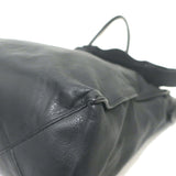 Balenciaga Tube Tote Black Leather Large Shoulder Bag