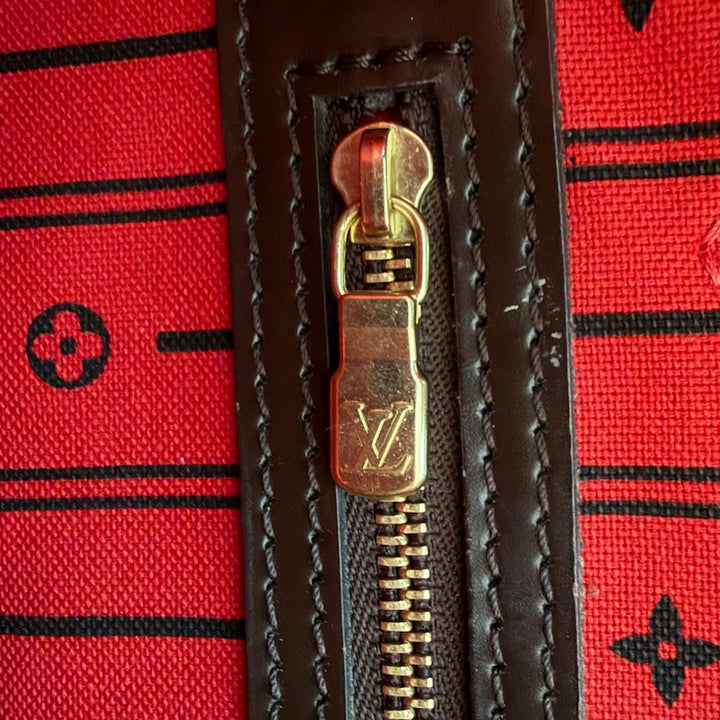 Louis Vuitton Neverfull MM Bag Ebene Damier Canvas