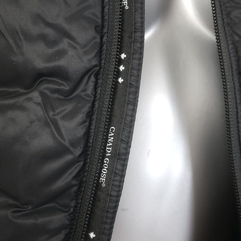 Canada Goose Camp Hooded Down Puffer Jacket Black Size Extra Small