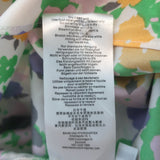 Baum und Pferdgarten Aditri ruched floral stretch-silk dress, multi-color, pre-owned luxury, size 36