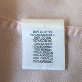 Burberry London Nova Check Cuff Button Down Shirt Light Pink Cotton Size Small