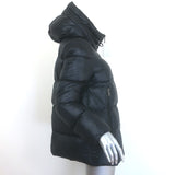 Moncler Seritte Hooded Down Puffer Jacket Black Size 3