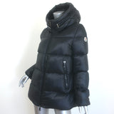 Moncler Seritte Hooded Down Puffer Jacket Black Size 3