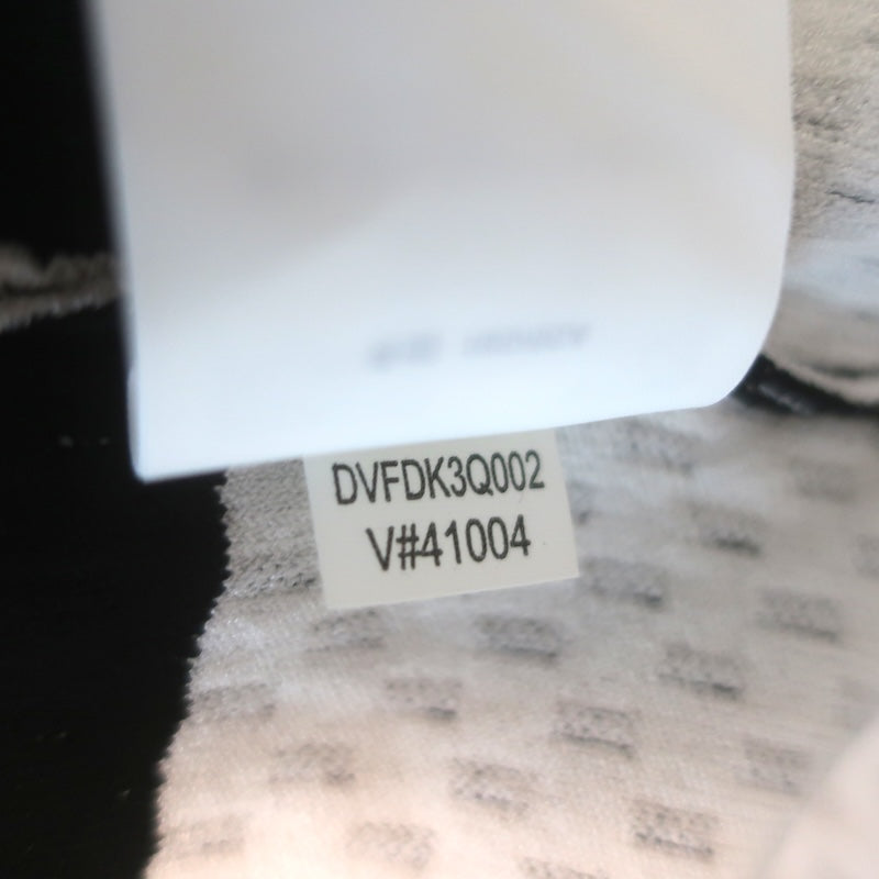 Diane von Furstenberg Klaus Dress Black/White Stretch Knit Size Small NEW