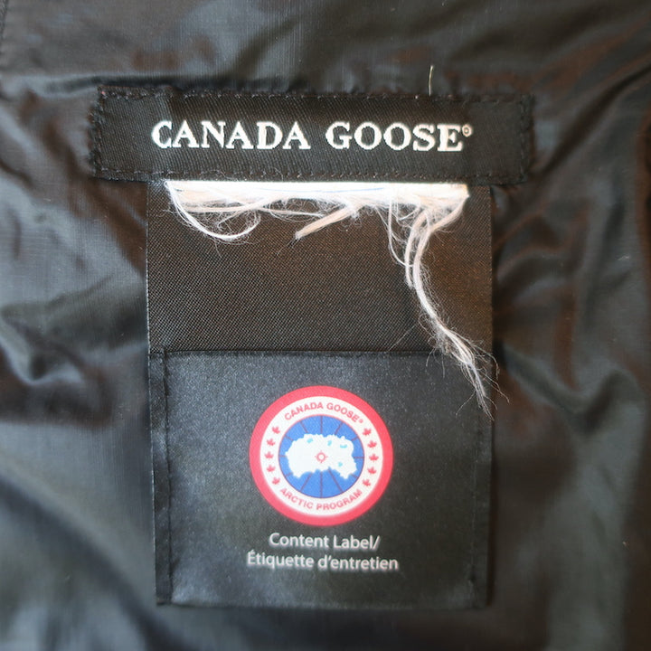 Canada Goose Camp Hooded Down Puffer Jacket Black Size Extra Small