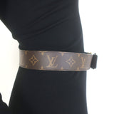 Louis Vuitton LV Initiales 40mm Reversible Belt Brown Monogram Canvas Size 80