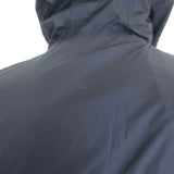 K-Way Le Vrai Claude 3.0 Packable Full-Zip Windbreaker Jacket Black Size Small