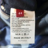 Authier Sestriere Camouflage Hooded Puffer Jacket Blue Size 44