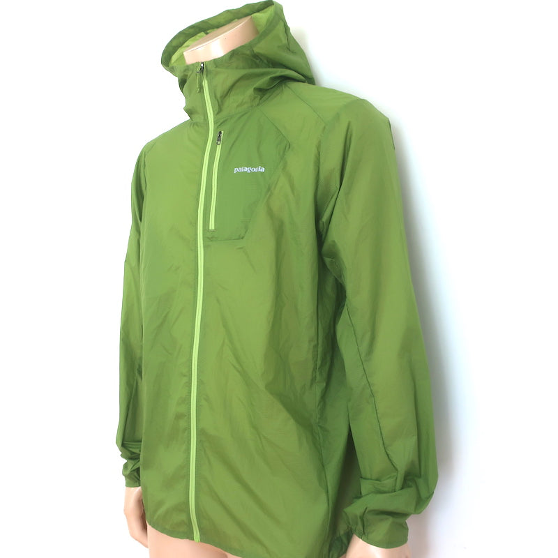 Patagonia Houdini Hooded Jacket Green Size Large