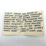 Masha Archer Beaded Collar Necklace Nile Green