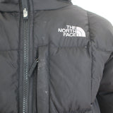 The North Face Boys 550 Reversible Down Jacket Plaid & Black Size Extra Large