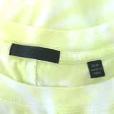 ATM Anthony Thomas Melillo Tie Dye Mini Dress Yellow/Blue Cotton Size Medium