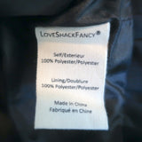 LoveShackFancy Kerrigan Strapless Bow Mini Dress Black Taffeta Size 4 NEW