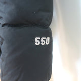 The North Face Boys 550 Reversible Down Jacket Plaid & Black Size Extra Large