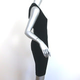 The Row Sleeveless Mini Sheath Dress Black Size 2