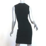 The Row Sleeveless Mini Sheath Dress Black Size 2