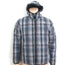 The North Face Boys 550 Reversible Down Jacket Plaid & Black Size Extra Large