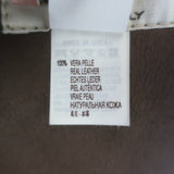 Brunello Cucinelli Fox Fur-Collar Shearling Vest Dark Gray Size 42