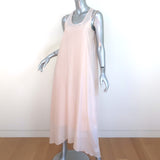Brazeau Tricot Racerback Maxi Dress Blush Silk Size 3