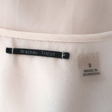 Brazeau Tricot Racerback Maxi Dress Blush Silk Size 3