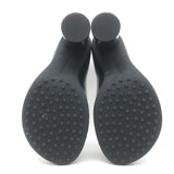 Bottega Veneta Atomic Pumps Black Polished Leather Size 38