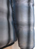 The North Face Boys 550 Reversible Down Jacket Plaid & Black Size Extra Large