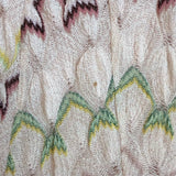 Missoni Chiara Maxi Skirt Light Pink/Multi Metallic Knit Size 42