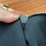 Saint Laurent Leopard Print Pony Hair Small Wristlet Clutch Red/Black