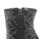 Alaia Studded Leather Platform Boots Black Size 39